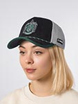 Бейсболка CAPSLAB арт. CL/HP3/1/PCT/SLY Harry Potter Slytherin (черный / зеленый)